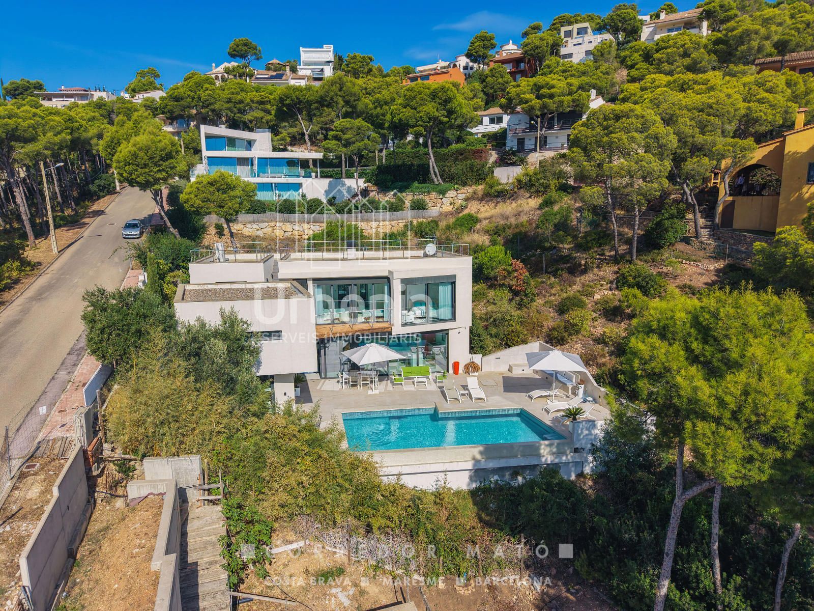 Exclusiva casa contemporánea con vistas panorámicas y al mar en Tamariu - Foto 43