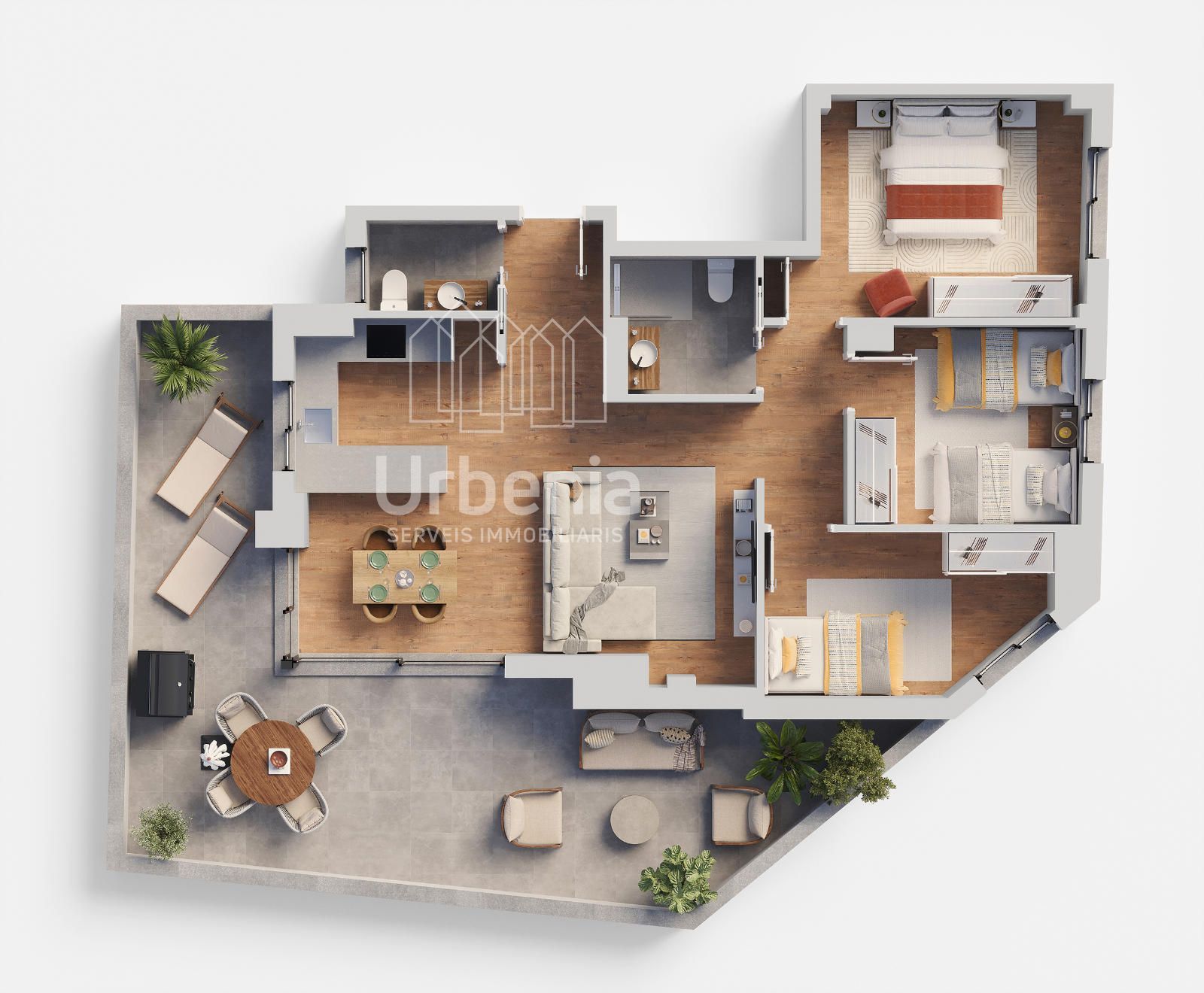 Àtic de 3 habitacions amb terrassa de 42 m²! - Foto 6