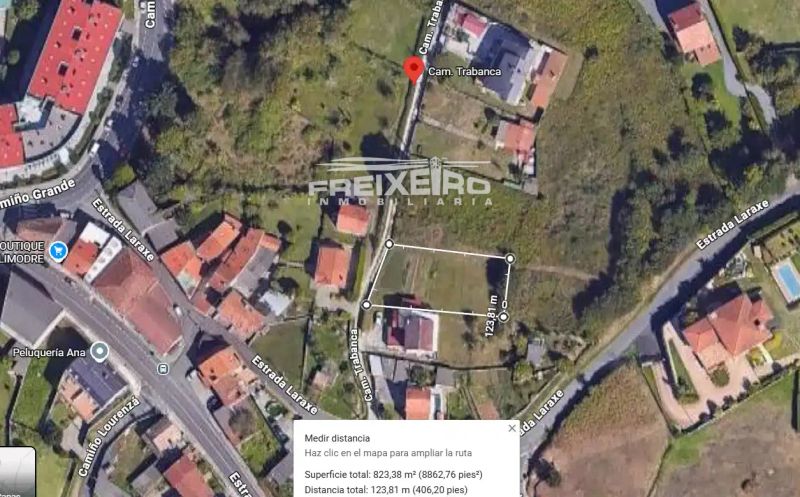 Parcela en venta Fene, A Coruña. Ref: 1208. Inmobiliaria Freixeiro