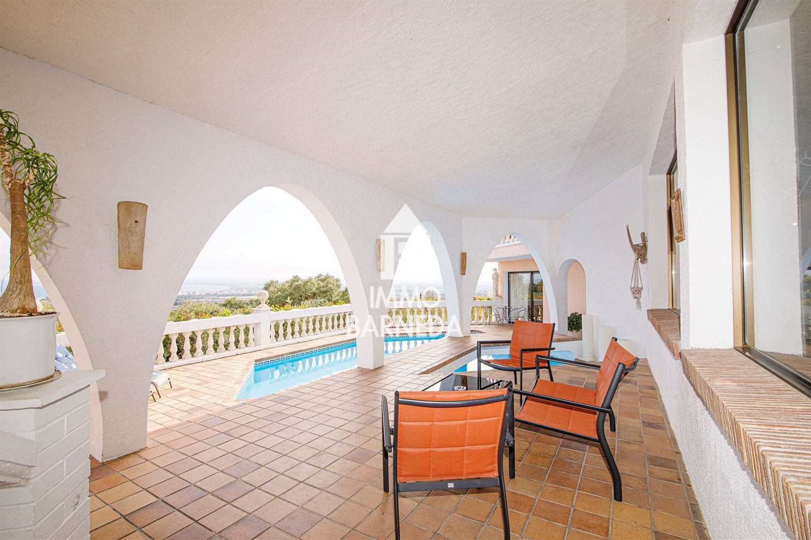 Villa with stunning sea views in Mas Fumats