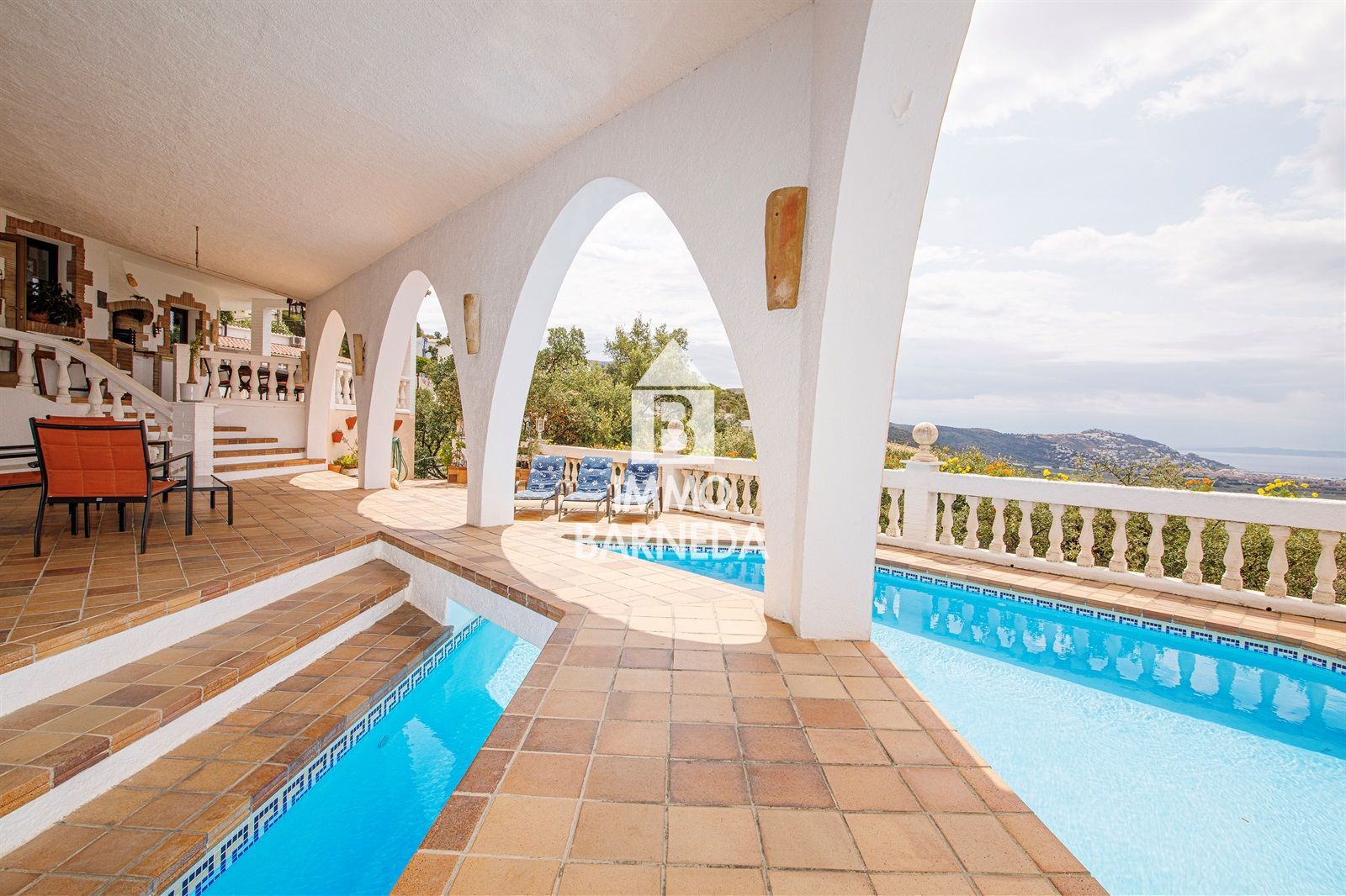 Villa with stunning sea views in Mas Fumats
