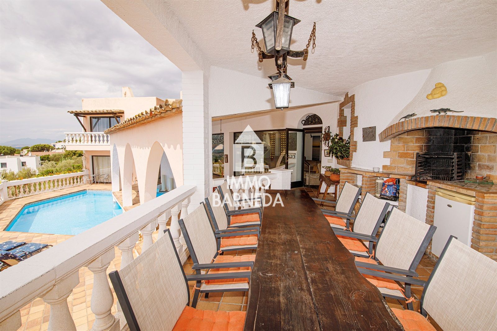 Villa with stunning sea views in Mas Fumats