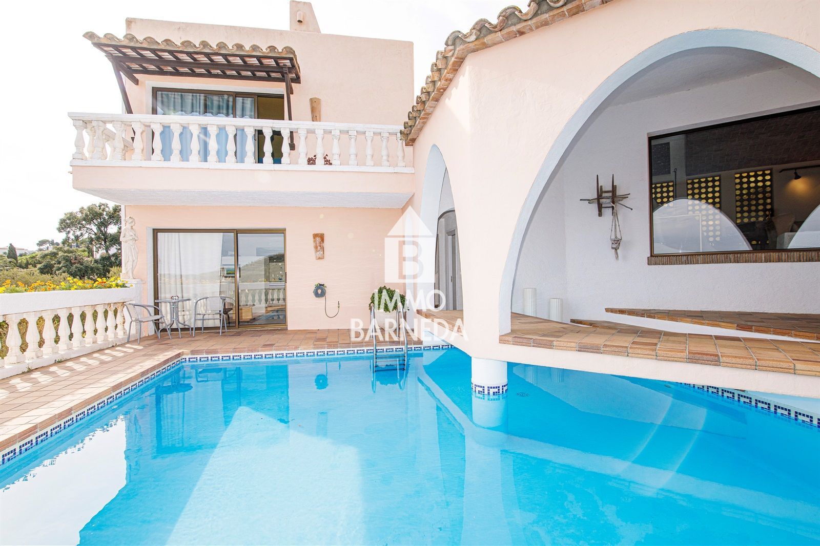Villa with stunning sea views in Mas Fumats