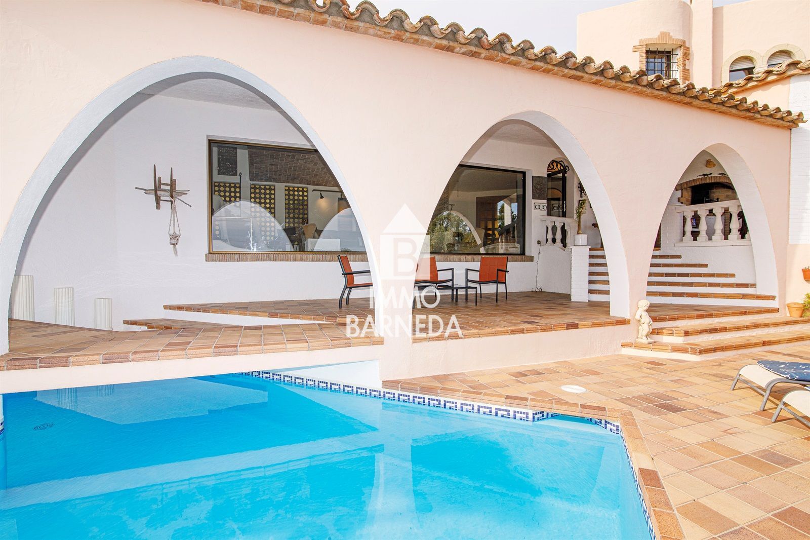 Villa with stunning sea views in Mas Fumats
