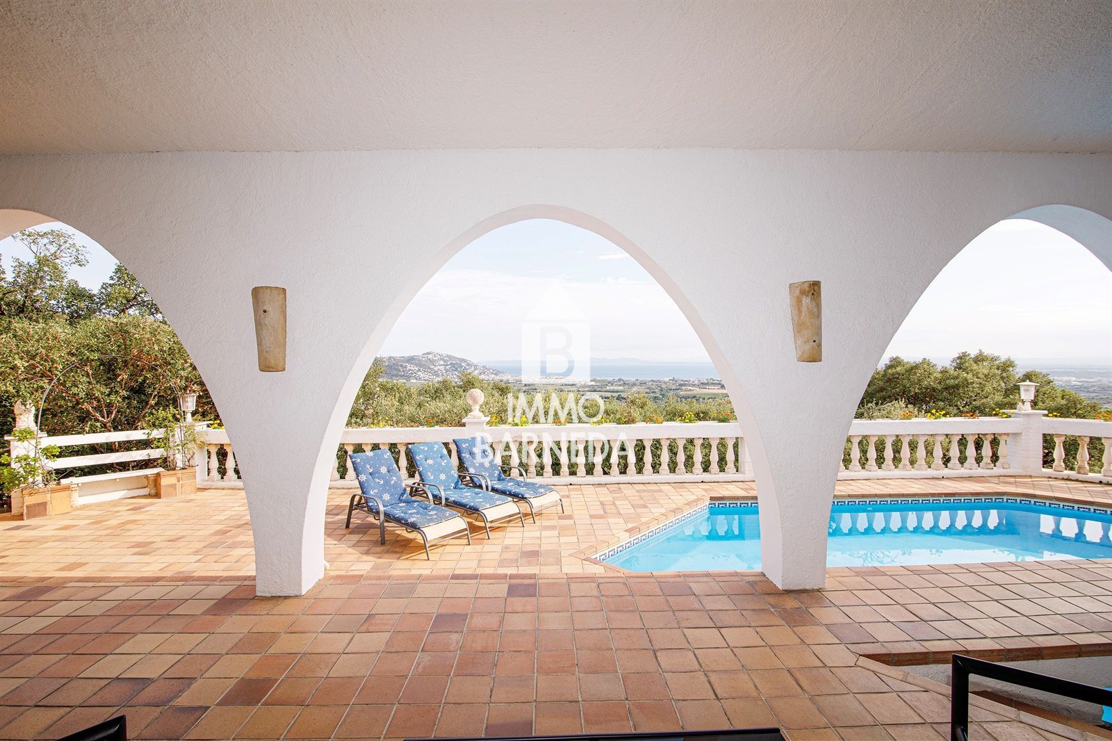 Villa with stunning sea views in Mas Fumats