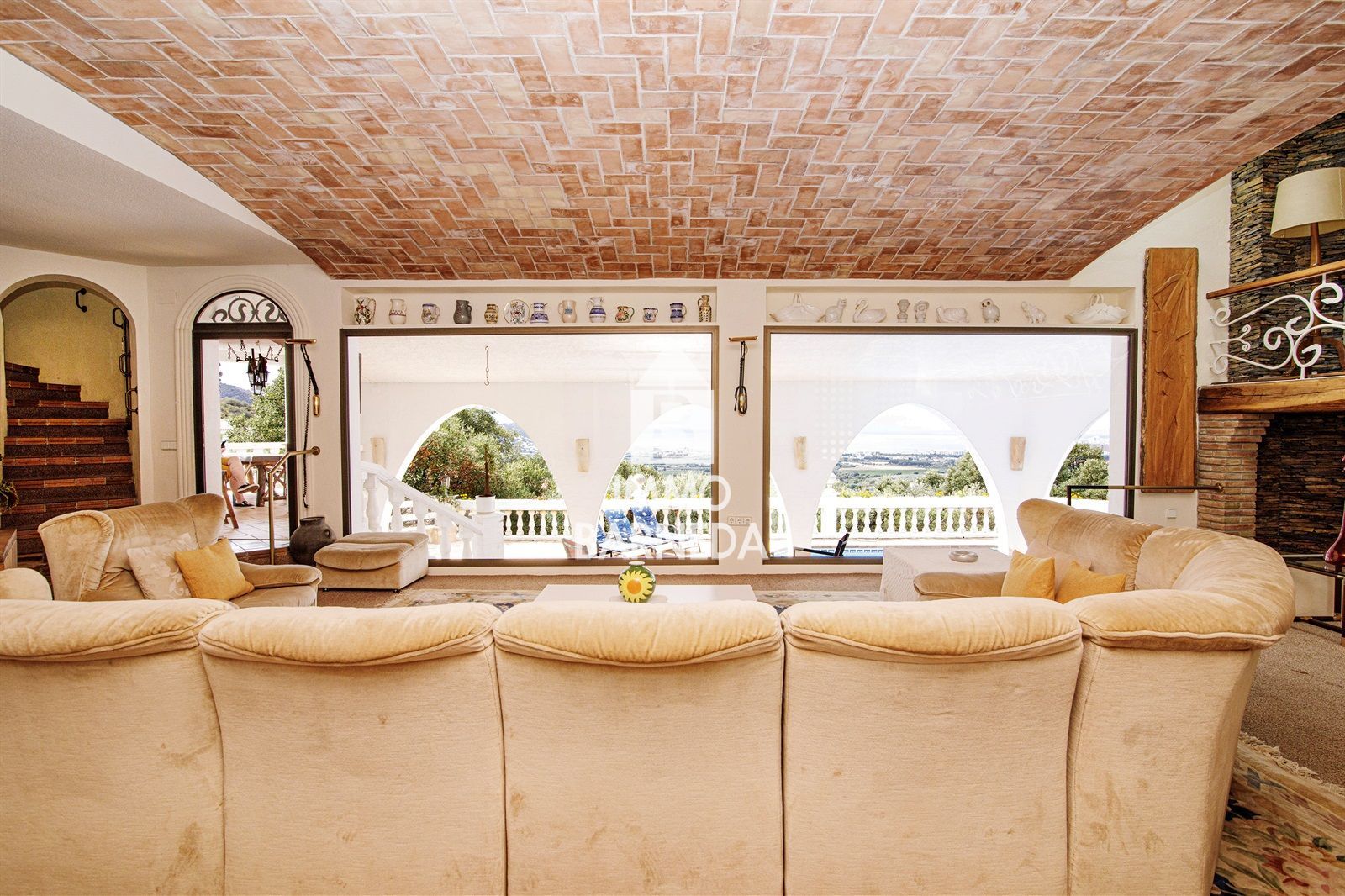 Villa with stunning sea views in Mas Fumats