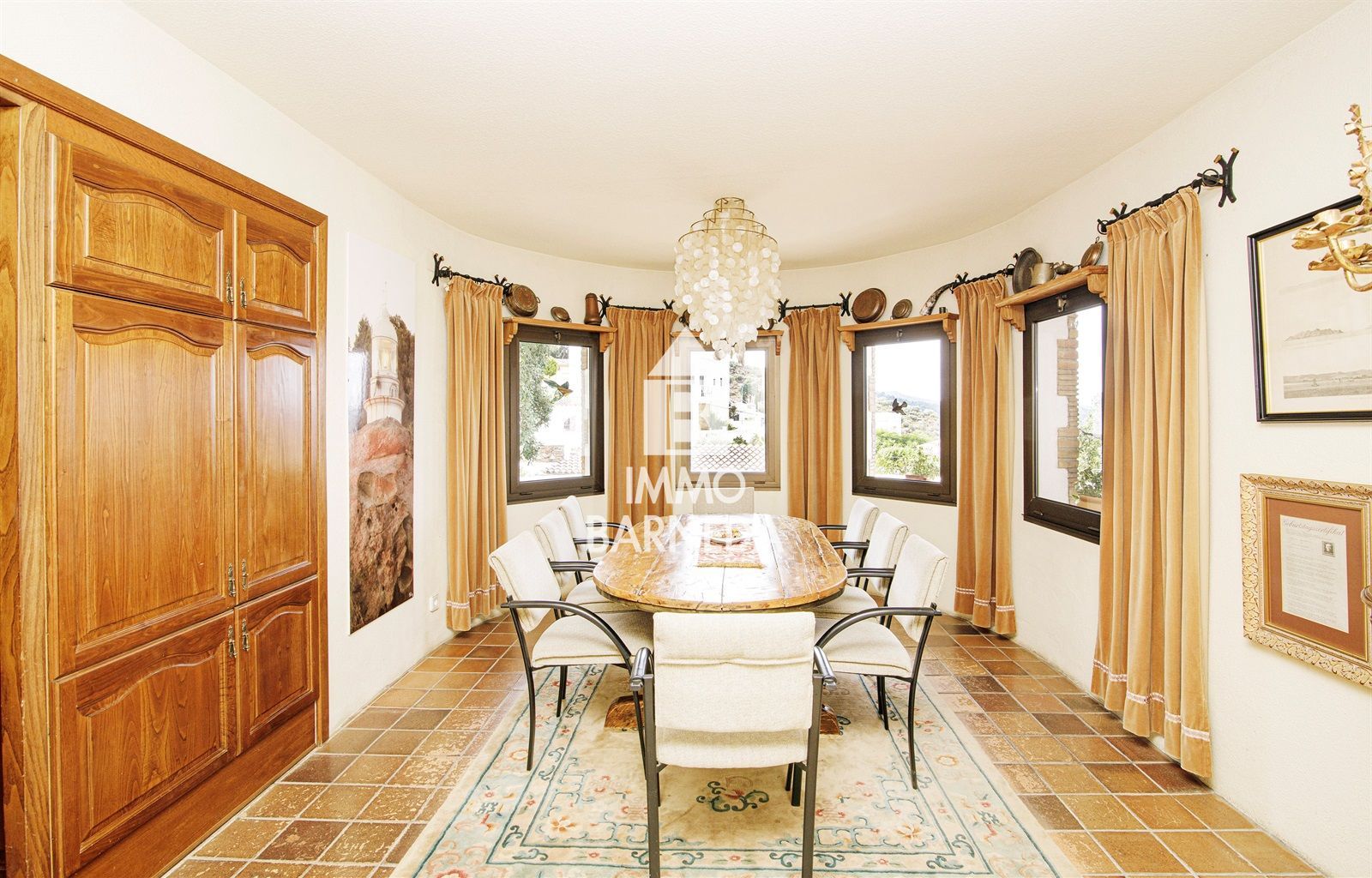 Villa with stunning sea views in Mas Fumats