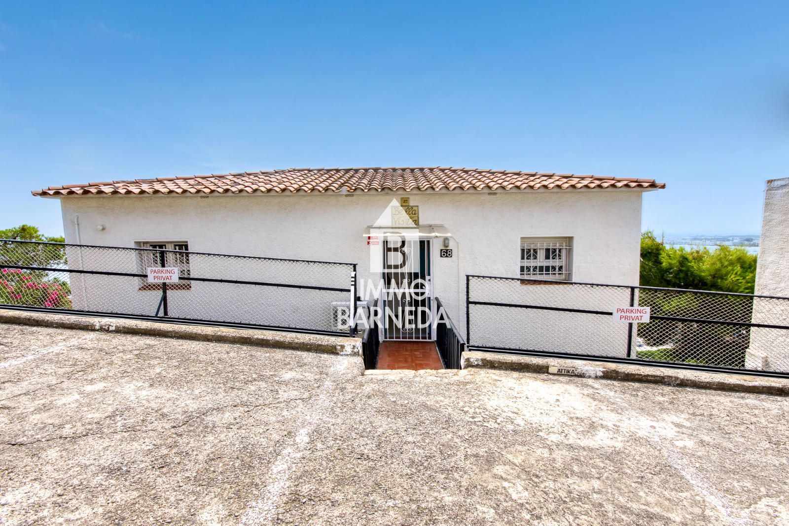 Penthouse mit Panoramablick und privater Garage in Puig Rom – Roses