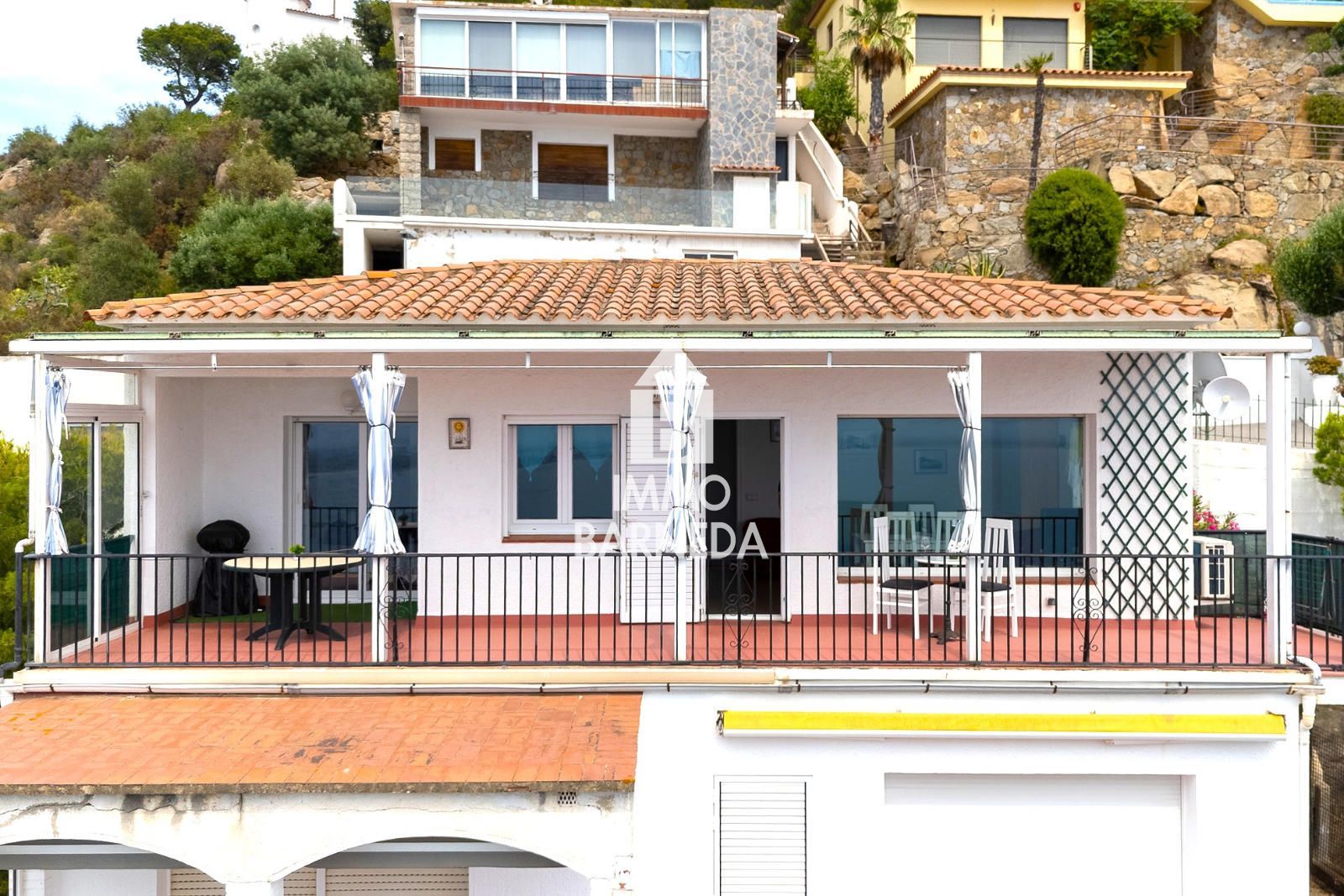 Penthouse mit Panoramablick und privater Garage in Puig Rom – Roses