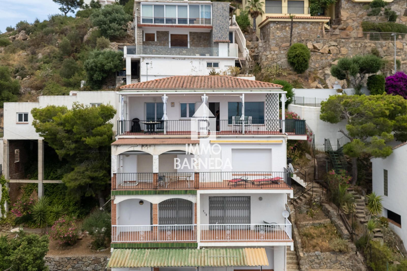 Penthouse mit Panoramablick und privater Garage in Puig Rom – Roses