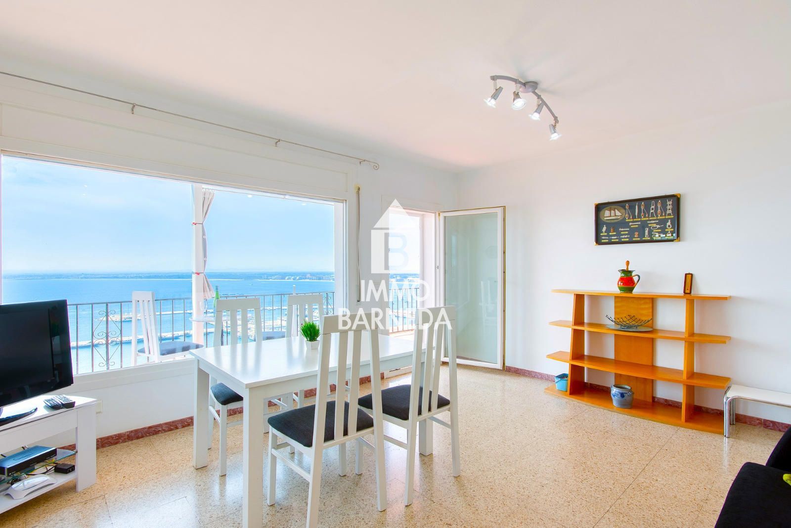 Penthouse mit Panoramablick und privater Garage in Puig Rom – Roses