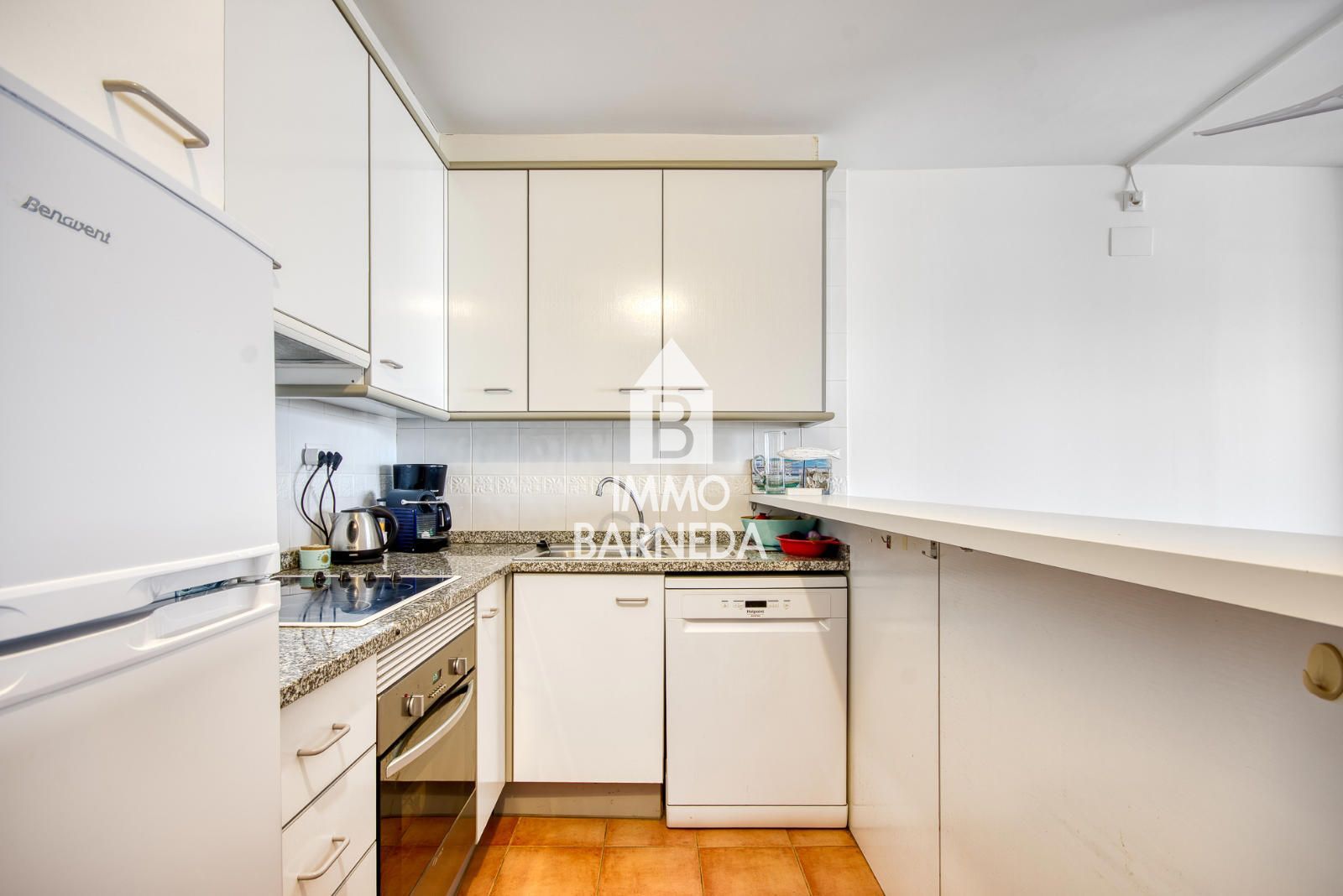 Appartement avec vue sur le canal, terrasse et piscine à Santa Margarita – Roses