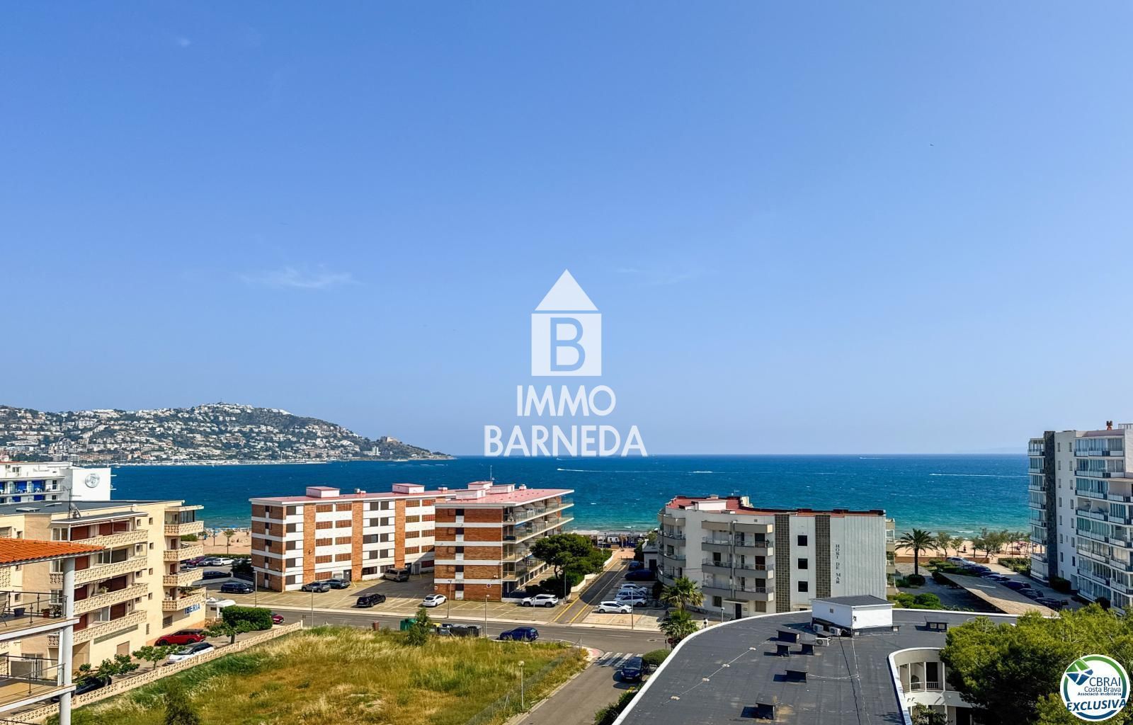 Apartament d'1 habitació amb vistes panoràmiques al mar a Santa Margarida – Roses