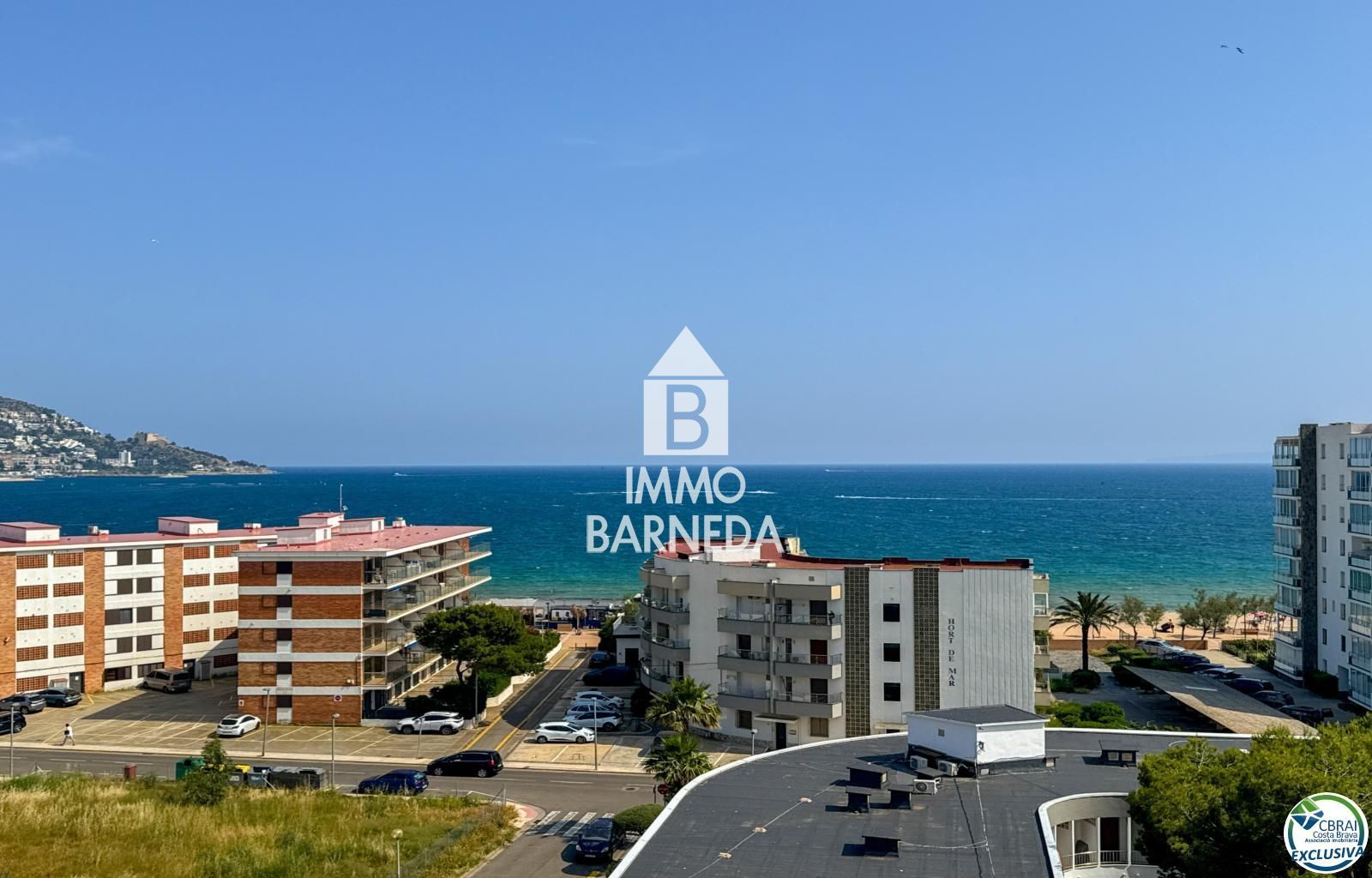 Apartament d'1 habitació amb vistes panoràmiques al mar a Santa Margarida – Roses