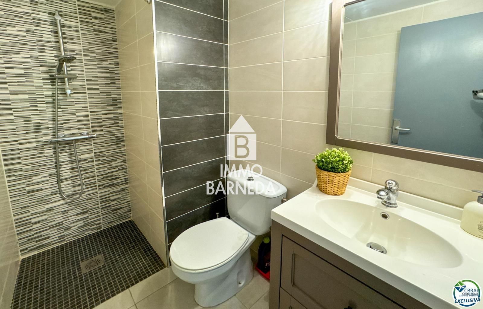 Apartament d'1 habitació amb vistes panoràmiques al mar a Santa Margarida – Roses