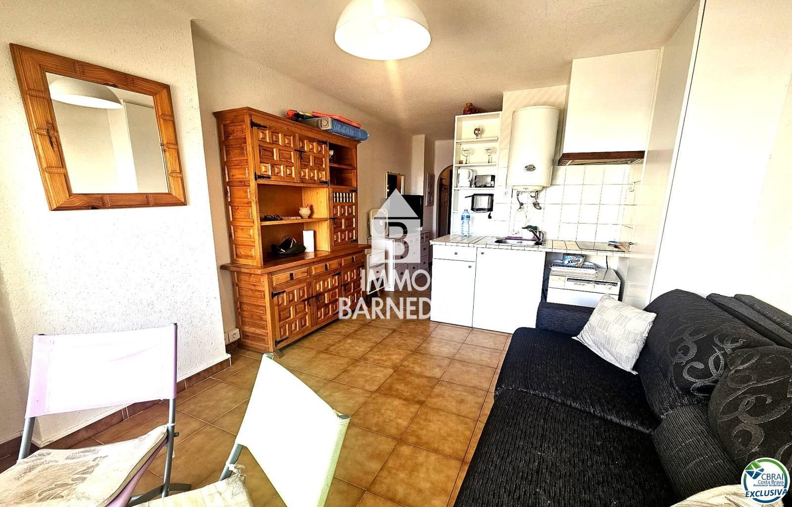 estudio cabina VISTA MAR FRONTAL EMPURIABRAVA