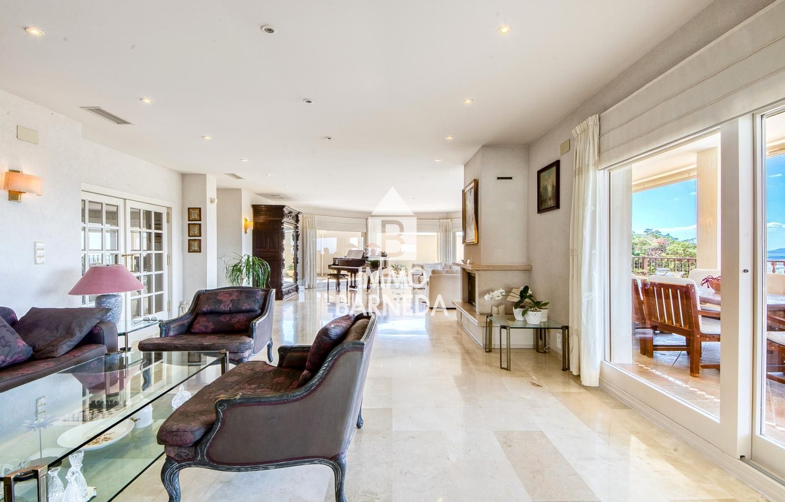 Elegante Villa mit ununterbrochenem Panoramablick von der Bucht von Roses bis zu den Pyrenäen in Els Olivars, Pau