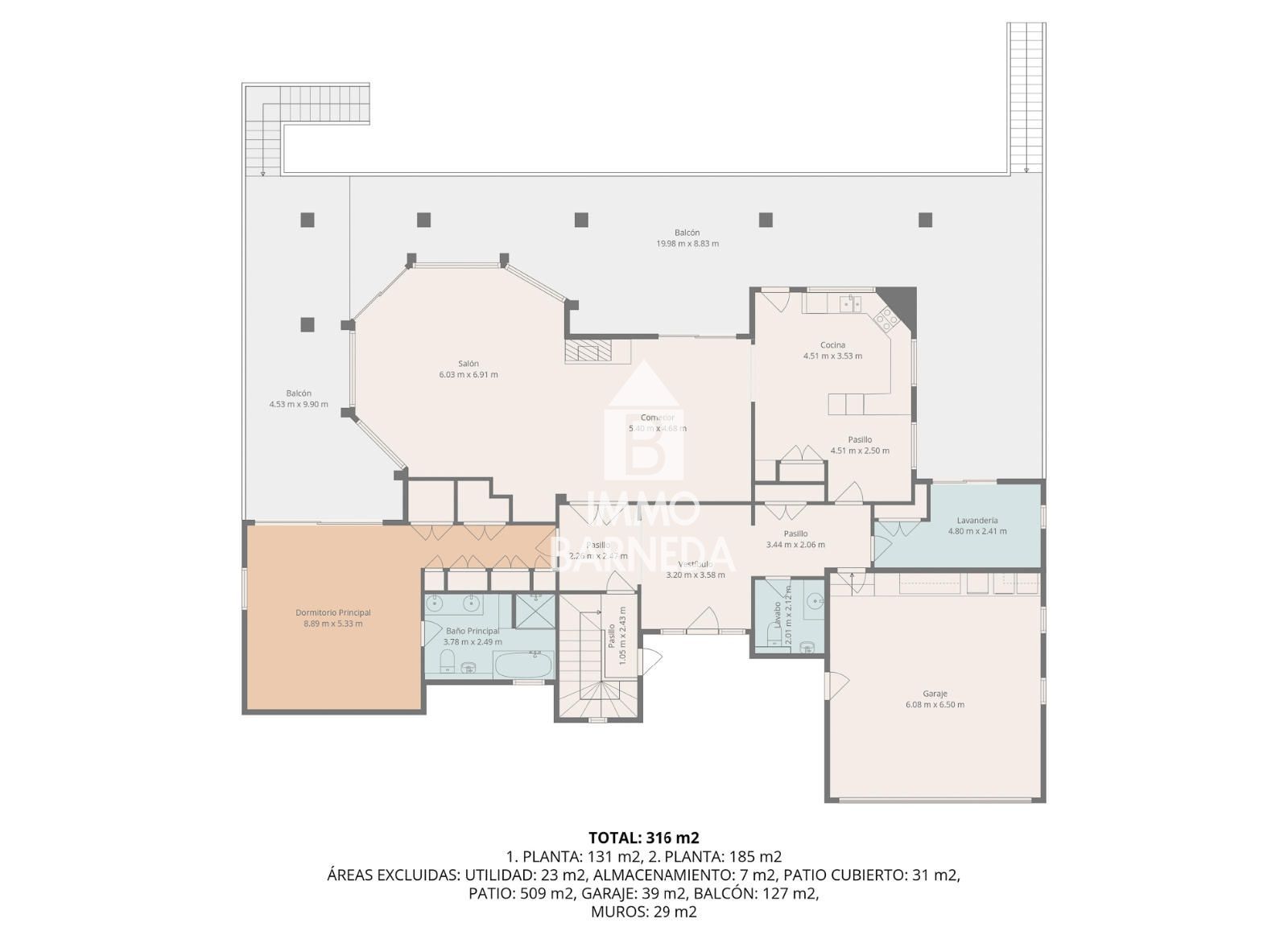 Elegant villa with uninterrupted panoramic views from the Bay of Roses to the Pyrenees in Els Olivars, Pau