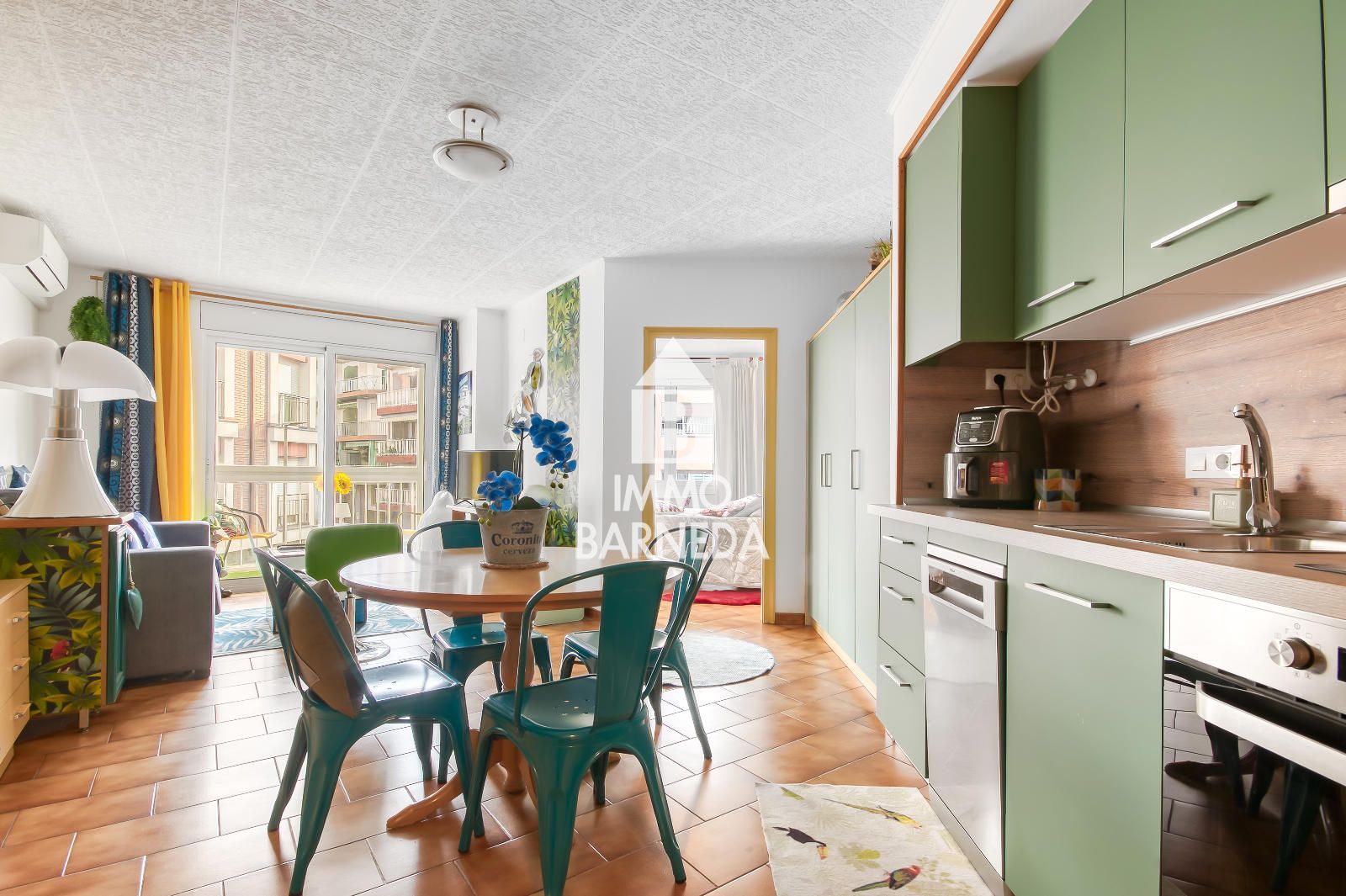 Appartement cosy rénové au centre de Roses, à 300 mètres de la mer
