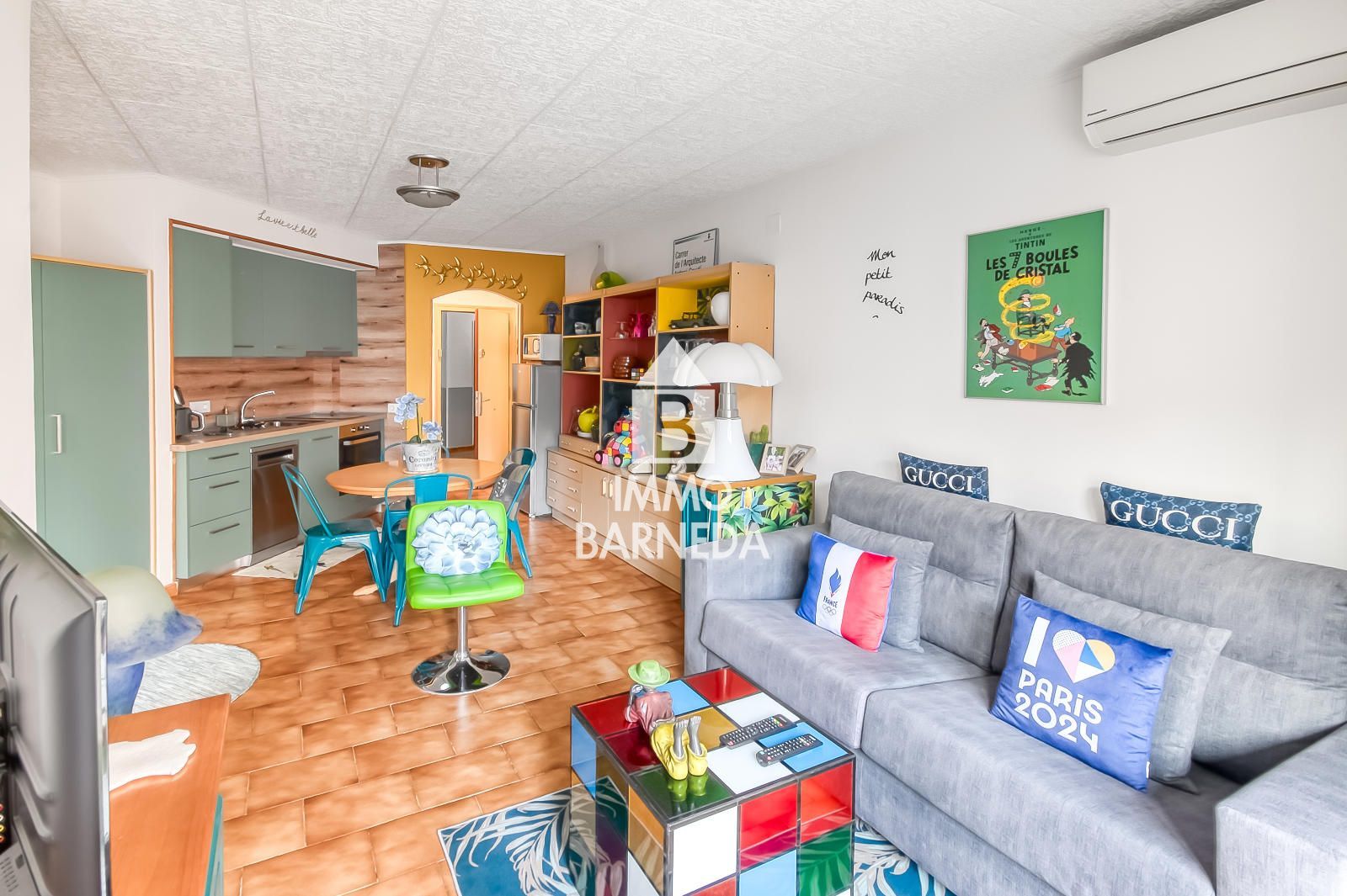 Appartement cosy rénové au centre de Roses, à 300 mètres de la mer