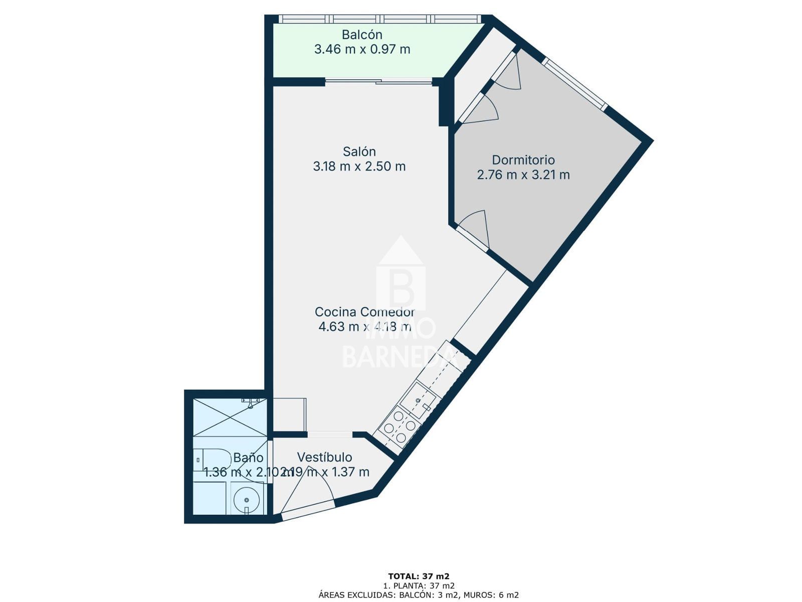 Gemütliches Apartment im Zentrum von Roses, nur wenige Meter vom Meer entfernt