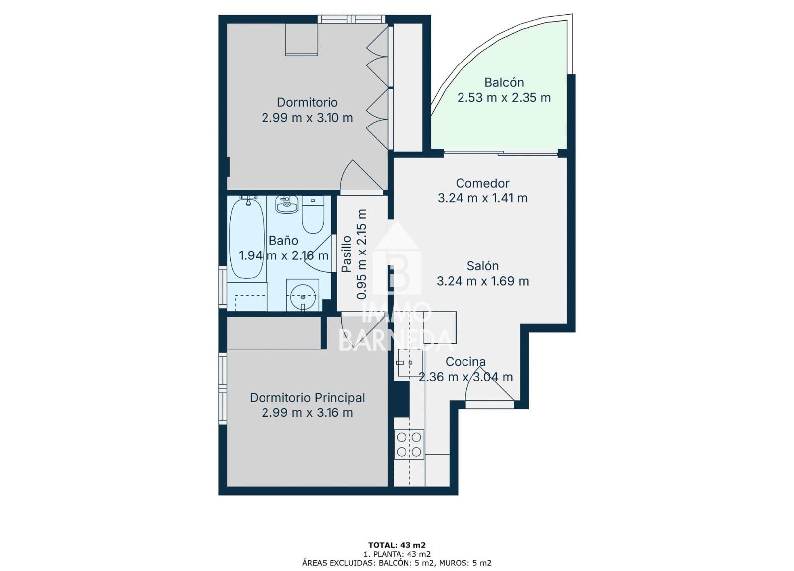 Bonito apartamento a 100 metros del mar en la zona de Salata