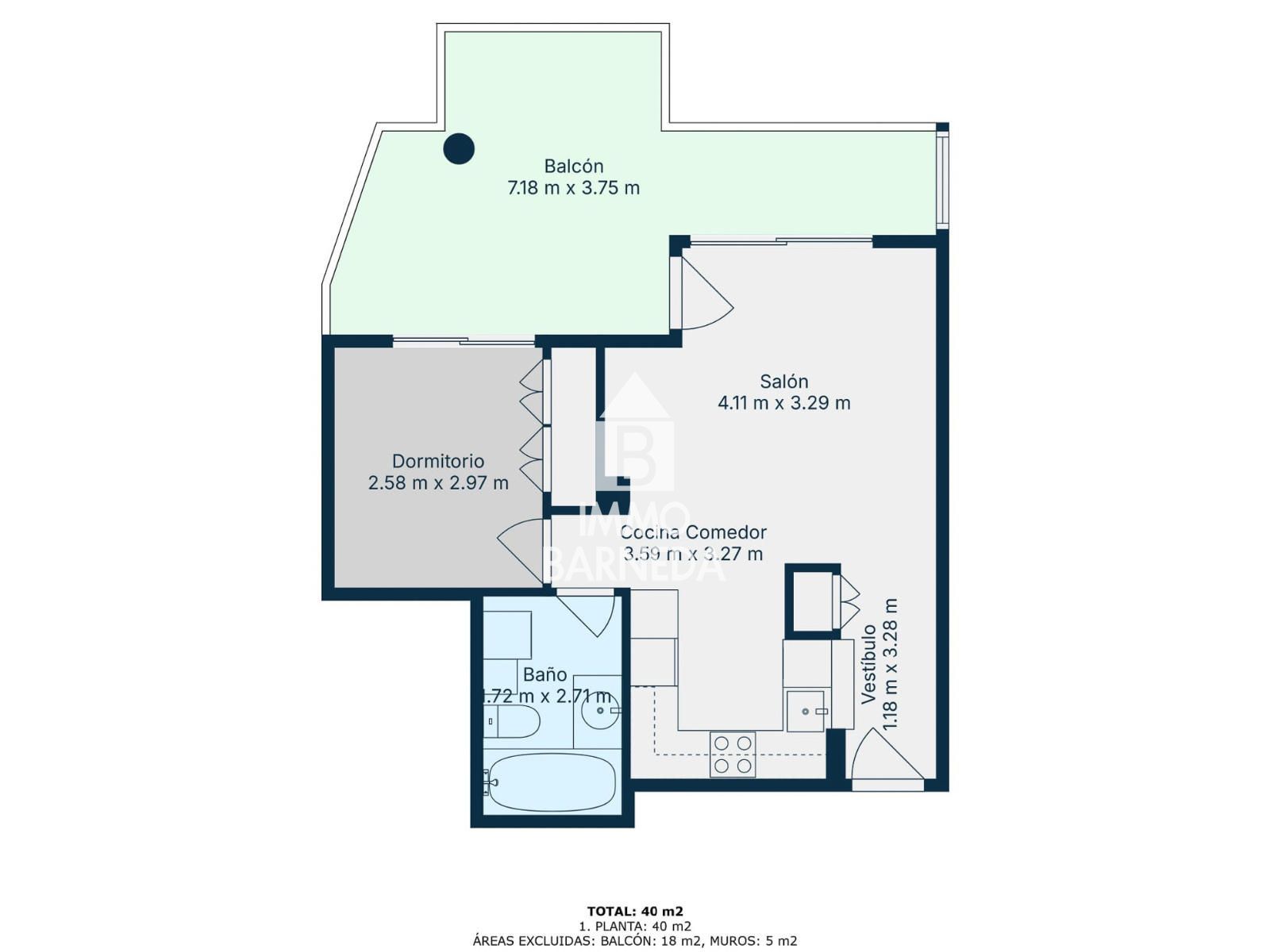 Apartamento con gran terraza, vistas al canal, piscina y licencia turística en Santa Margarita