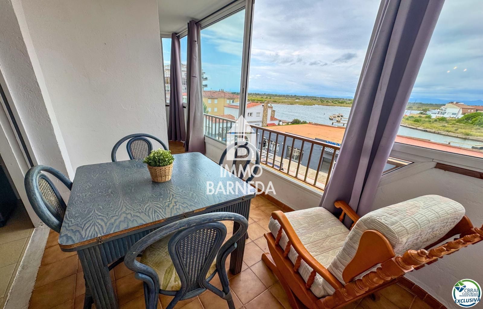 Apartament en venda a Santa Margarida, Roses | Vistes al canal i al Parc Natural dels Aiguamolls de l'Empordà