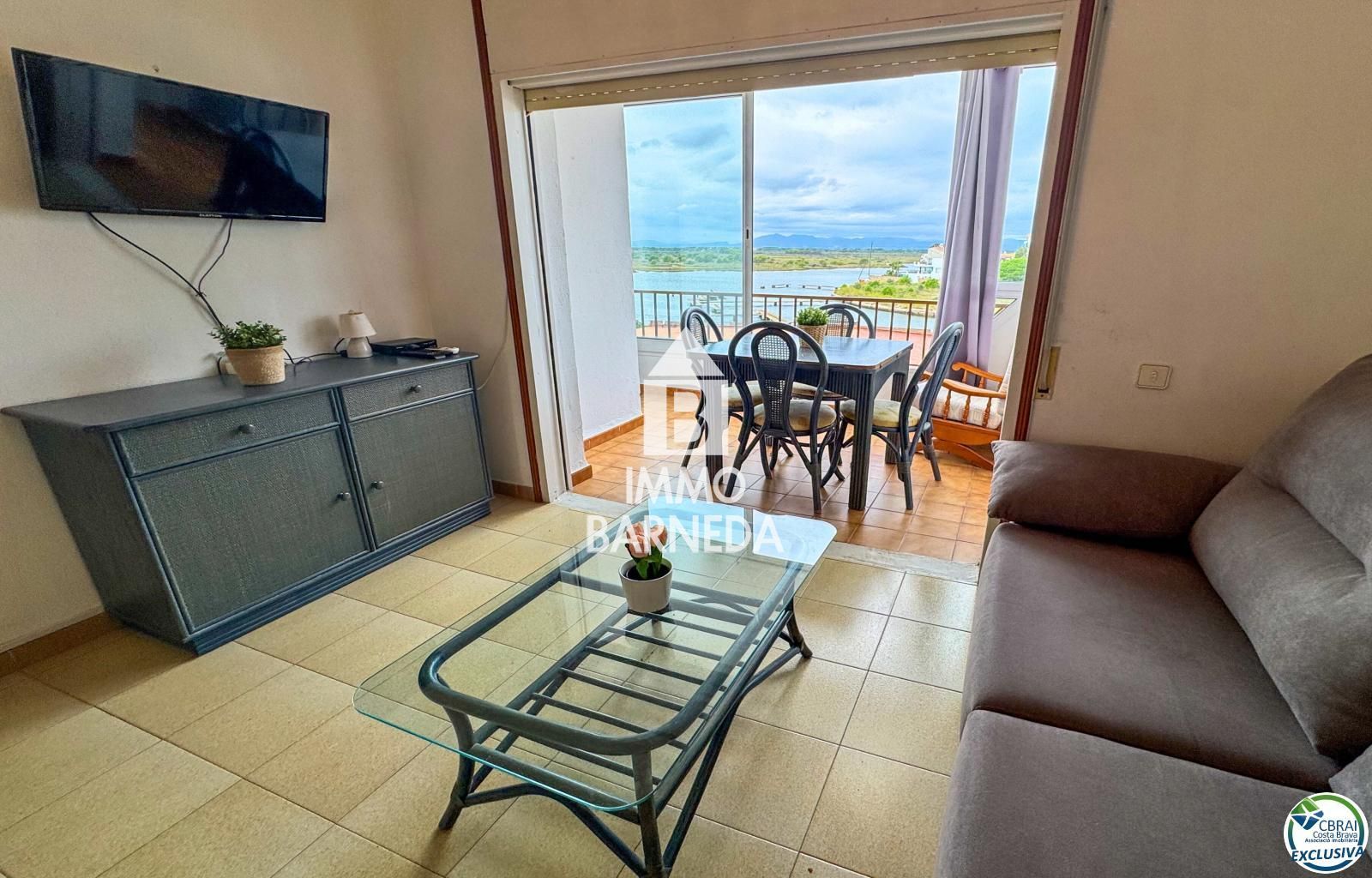 Apartament en venda a Santa Margarida, Roses | Vistes al canal i al Parc Natural dels Aiguamolls de l'Empordà