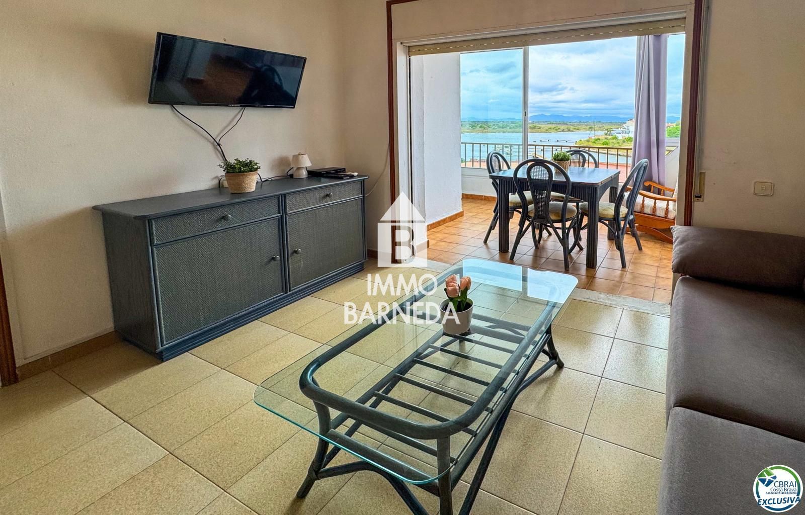 Apartament en venda a Santa Margarida, Roses | Vistes al canal i al Parc Natural dels Aiguamolls de l'Empordà