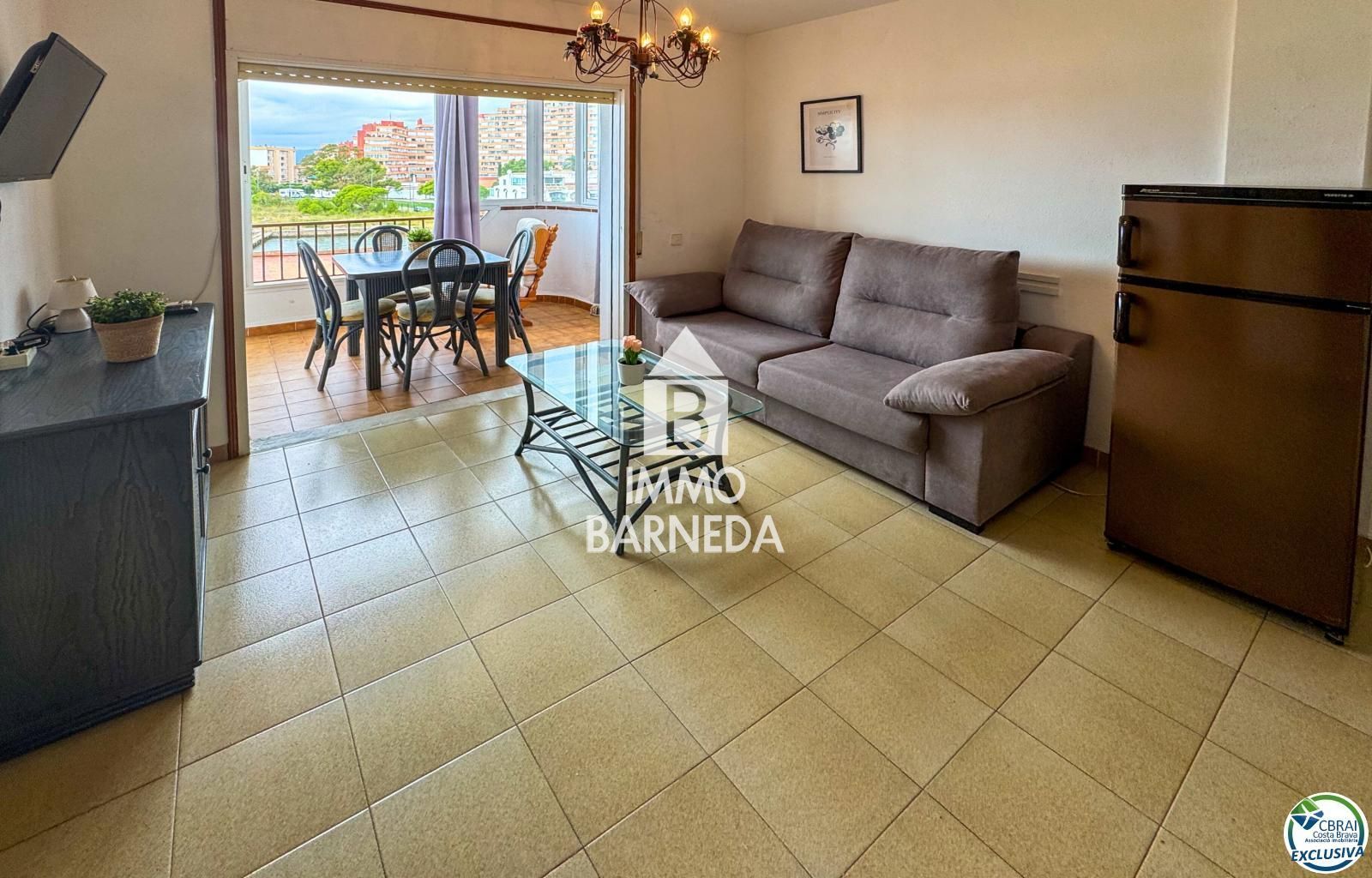Apartament en venda a Santa Margarida, Roses | Vistes al canal i al Parc Natural dels Aiguamolls de l'Empordà