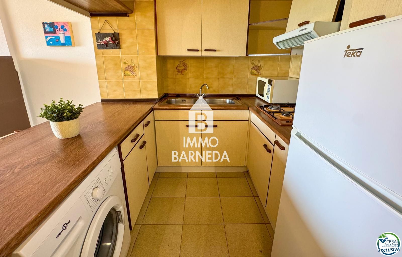 Apartament en venda a Santa Margarida, Roses | Vistes al canal i al Parc Natural dels Aiguamolls de l'Empordà