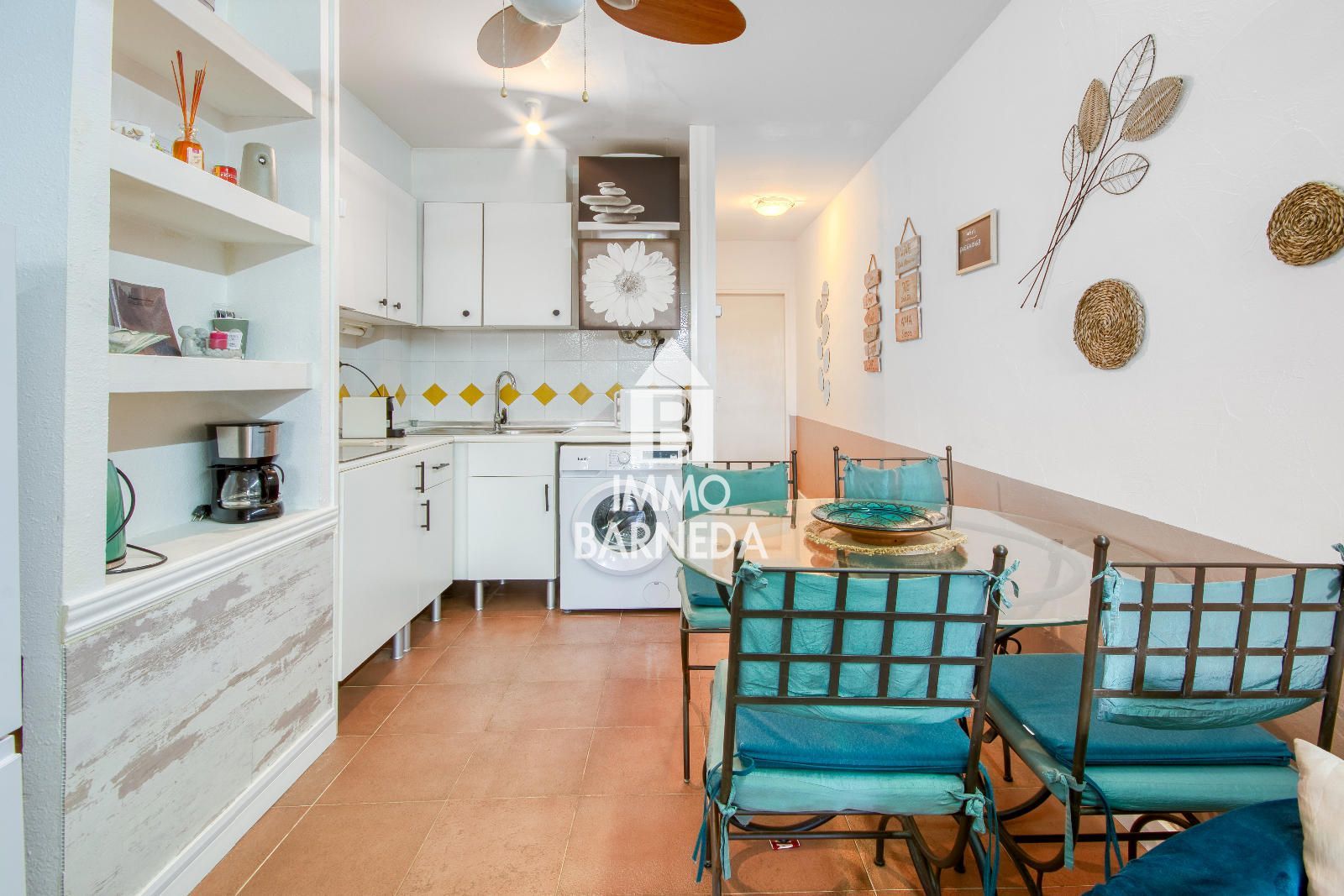 Acogedor apartamento con amplia terraza y acceso a jardín en Santa Margarita – Roses