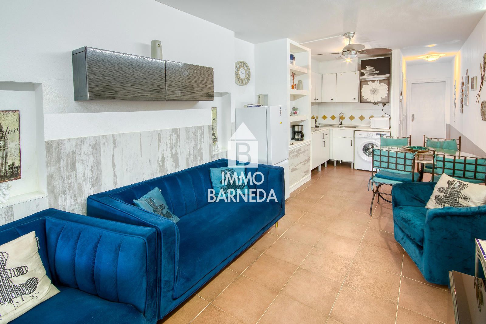 Acogedor apartamento con amplia terraza y acceso a jardín en Santa Margarita – Roses