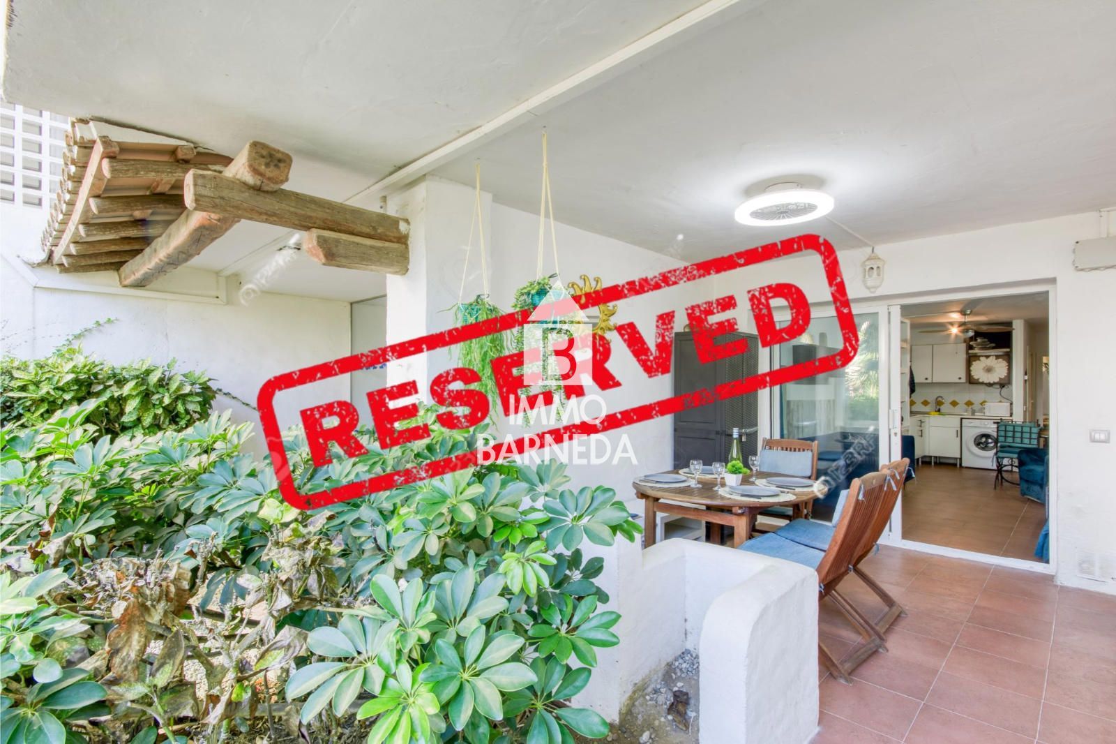 Cozy apartment with spacious terrace and garden access in Santa Margarita – Roses
