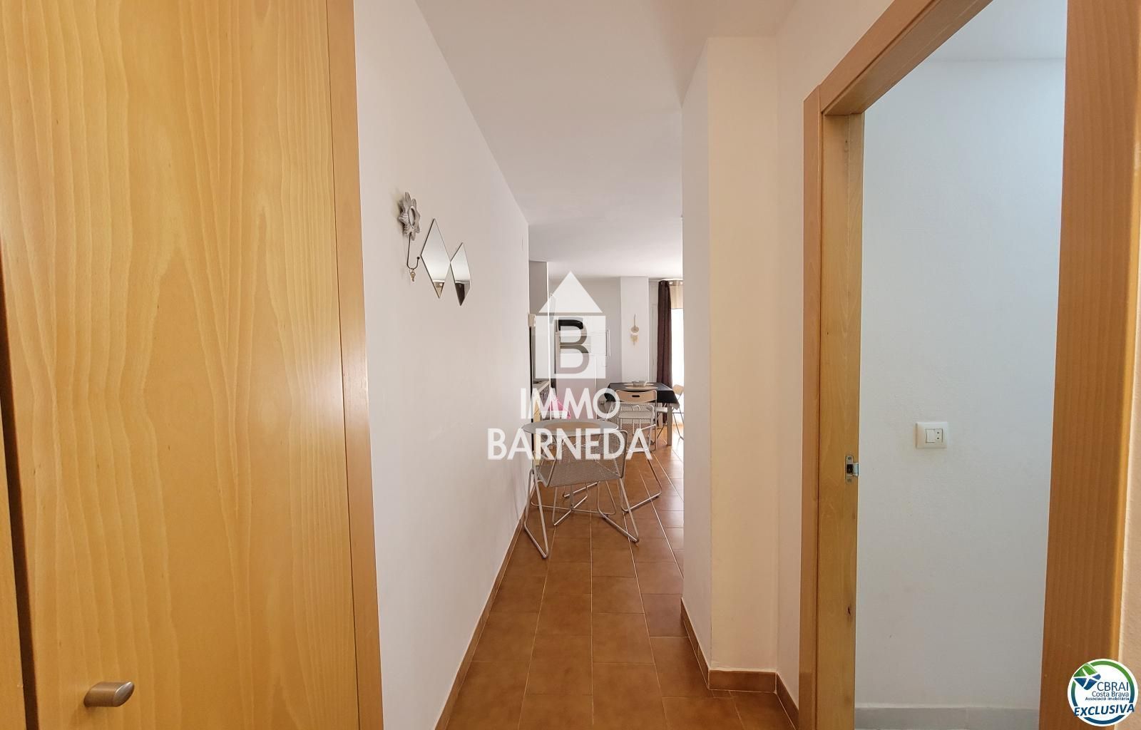 Estudio con balcón cerca del centro de Empuriabrava