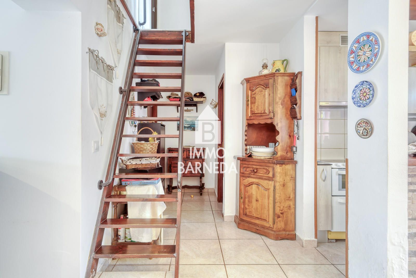 Charmante maison mitoyenne avec jardin à 900 m de la plage à Mas Matas