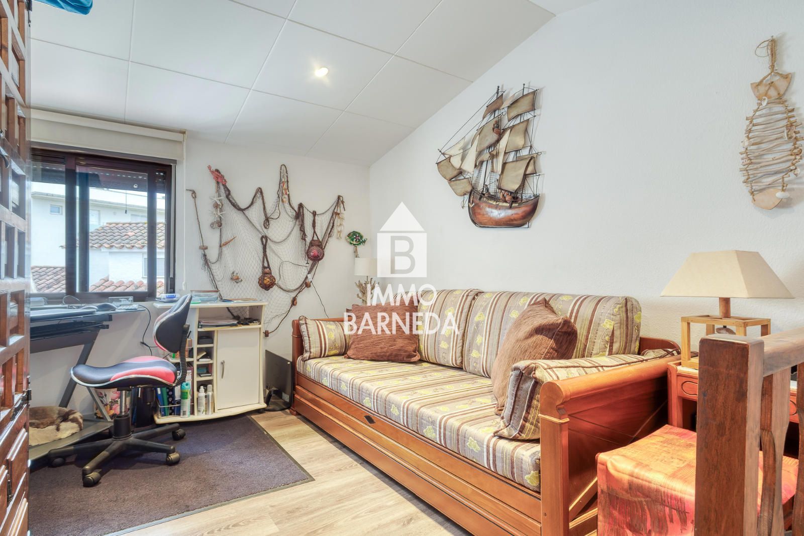 Charmante maison mitoyenne avec jardin à 900 m de la plage à Mas Matas