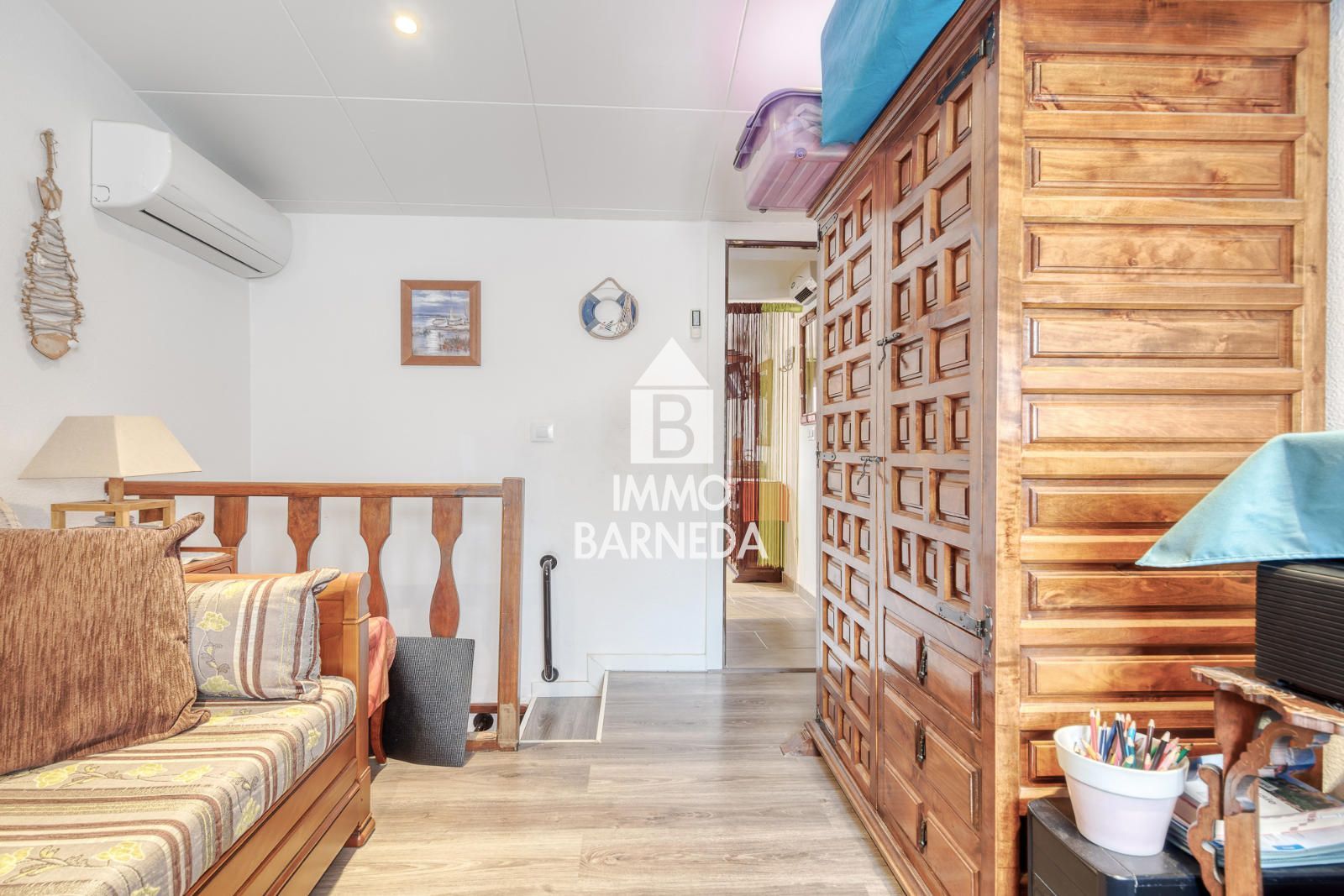 Charmante maison mitoyenne avec jardin à 900 m de la plage à Mas Matas