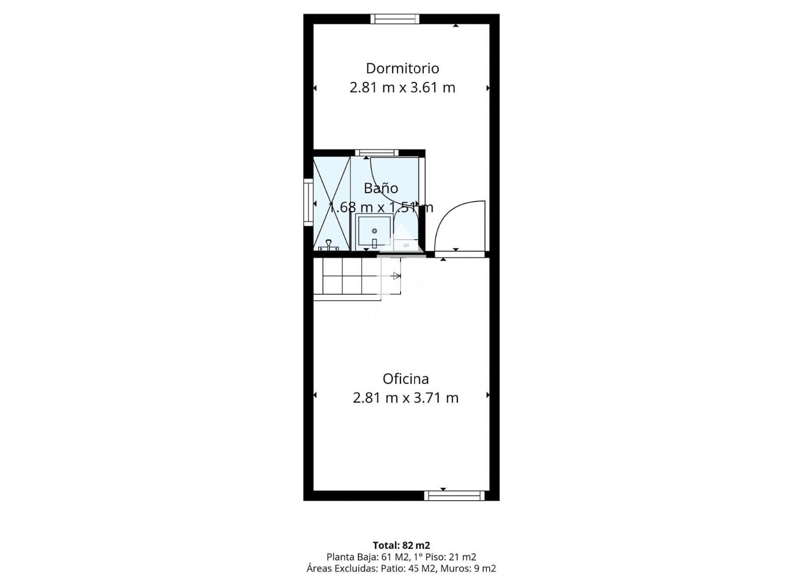 Charmante maison mitoyenne avec jardin à 900 m de la plage à Mas Matas