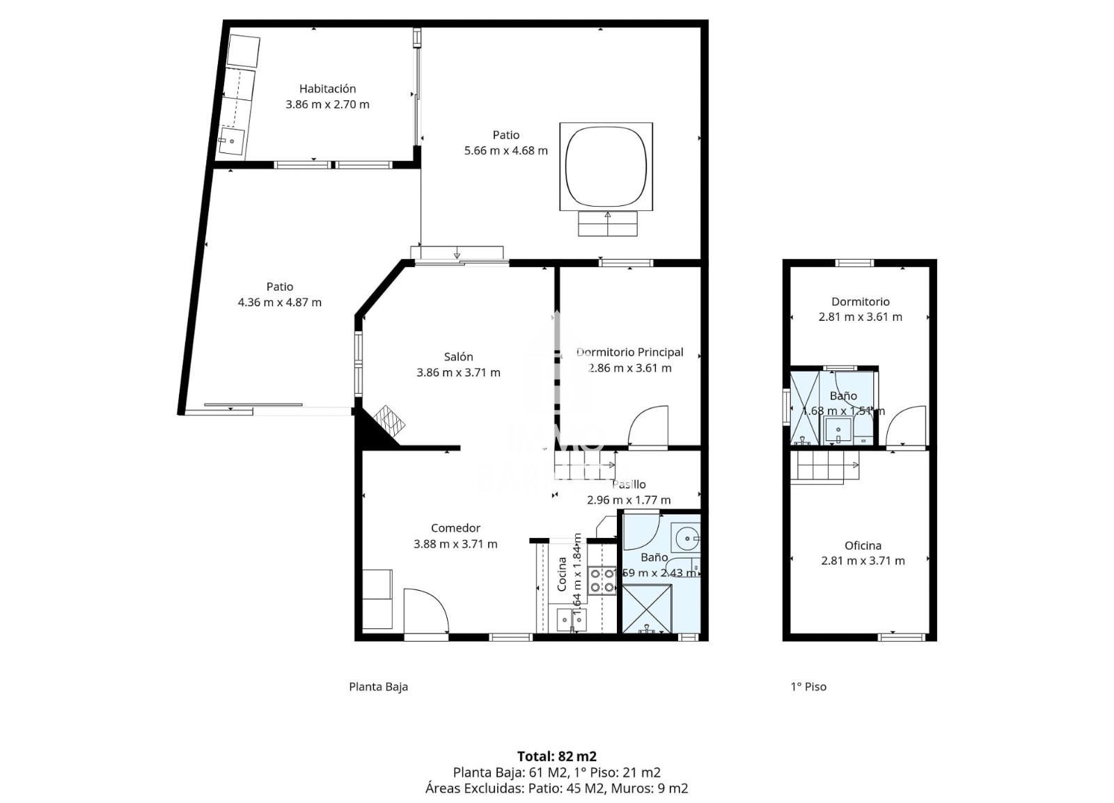 Charmante maison mitoyenne avec jardin à 900 m de la plage à Mas Matas