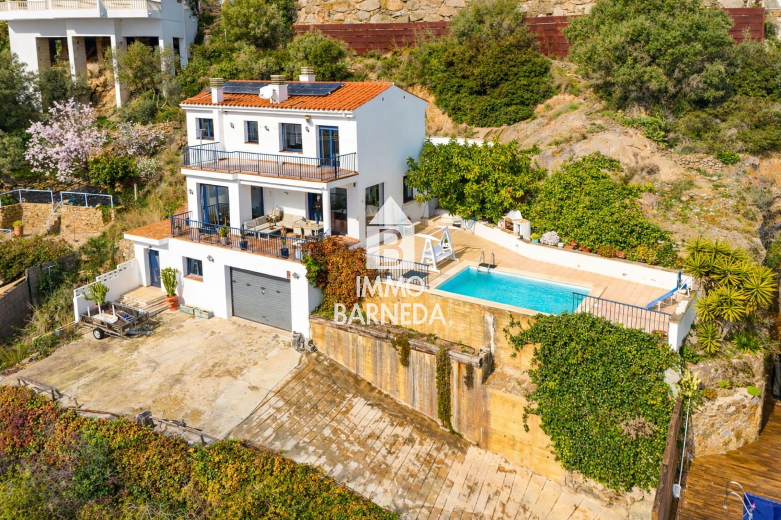 ✨ Maison exclusive avec vue sur la mer à Canyelles – À 300 m de la plage ✨