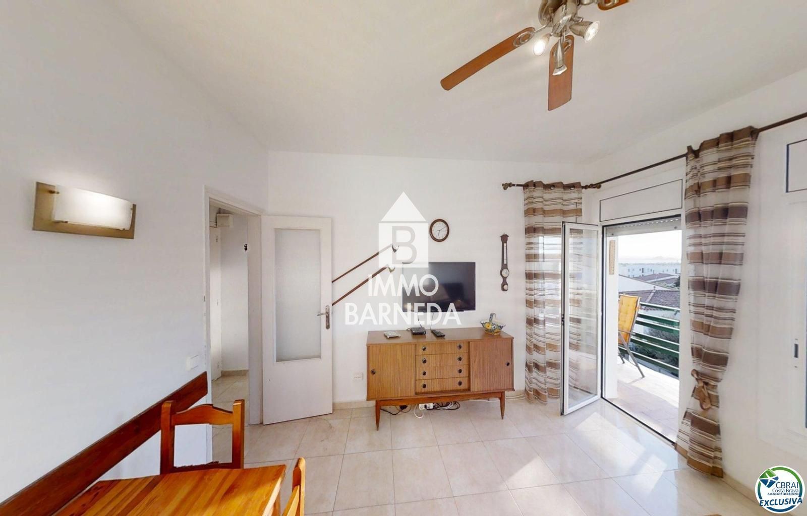 apartament 2 dormitoris amb vistes clares en més oliva, a Roses