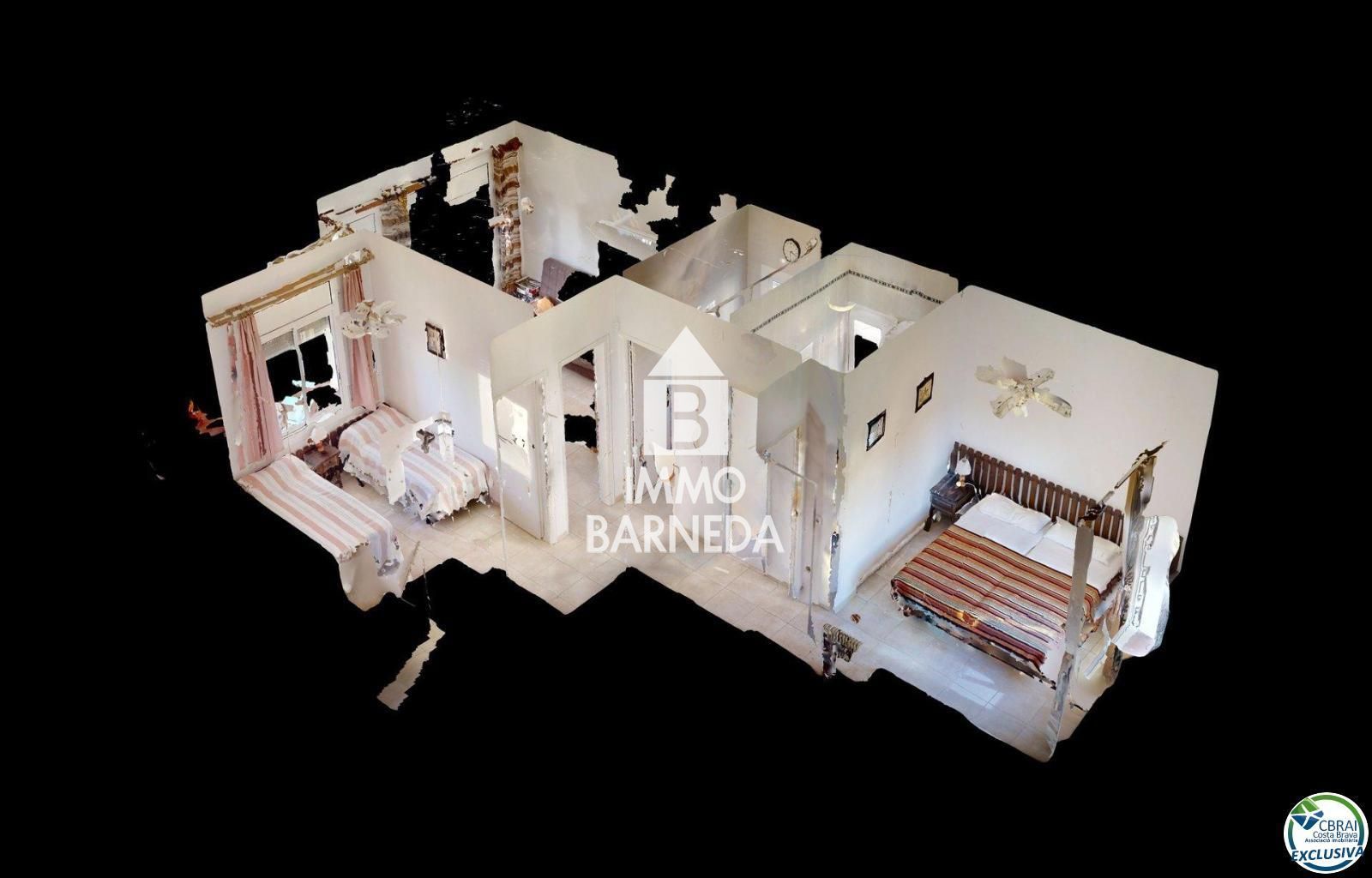 apartament 2 dormitoris amb vistes clares en més oliva, a Roses