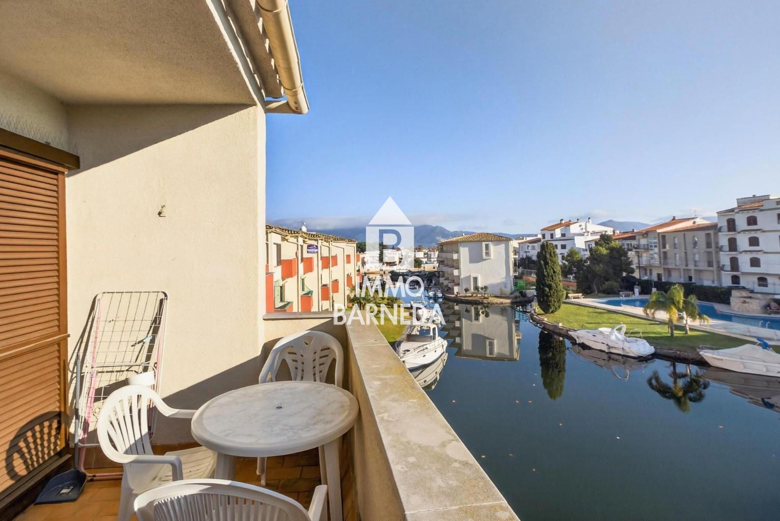 Flat for sale Empuriabrava, Girona. Ref: 3852. Immo Barneda