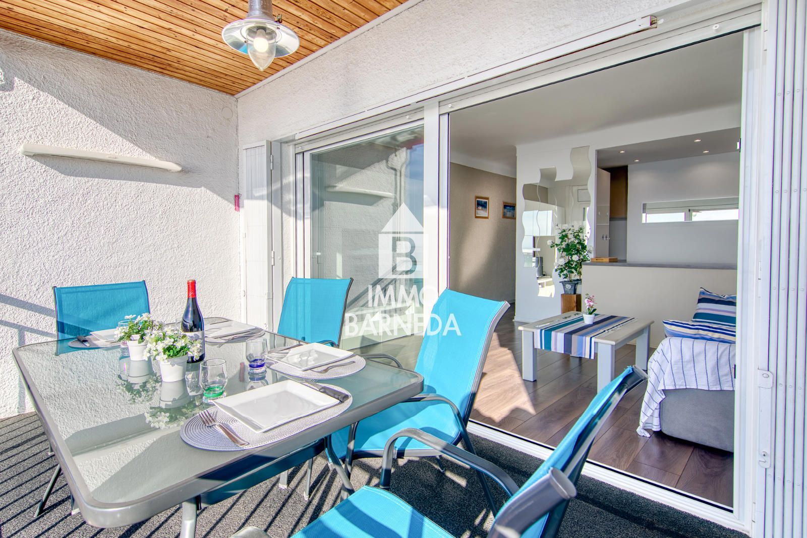 Apartamento totalmente reformado con vistas al mar en el 2º muelle de Roses