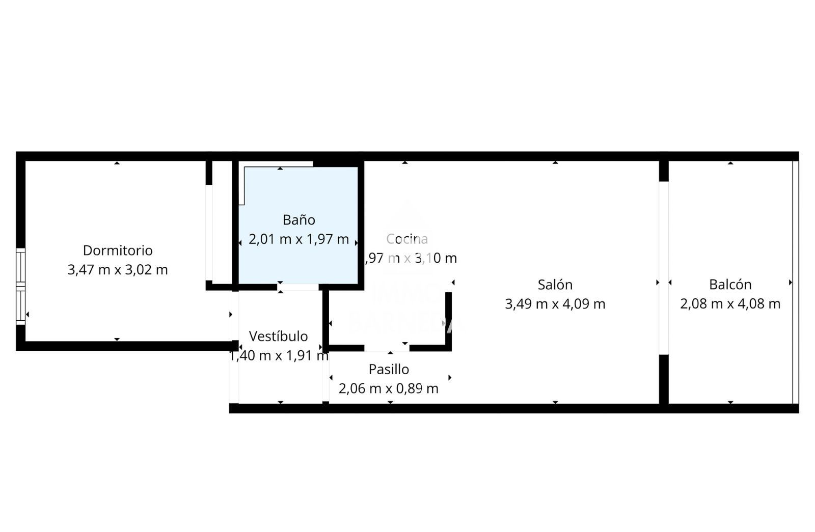 Apartamento totalmente reformado con vistas al mar en el 2º muelle de Roses