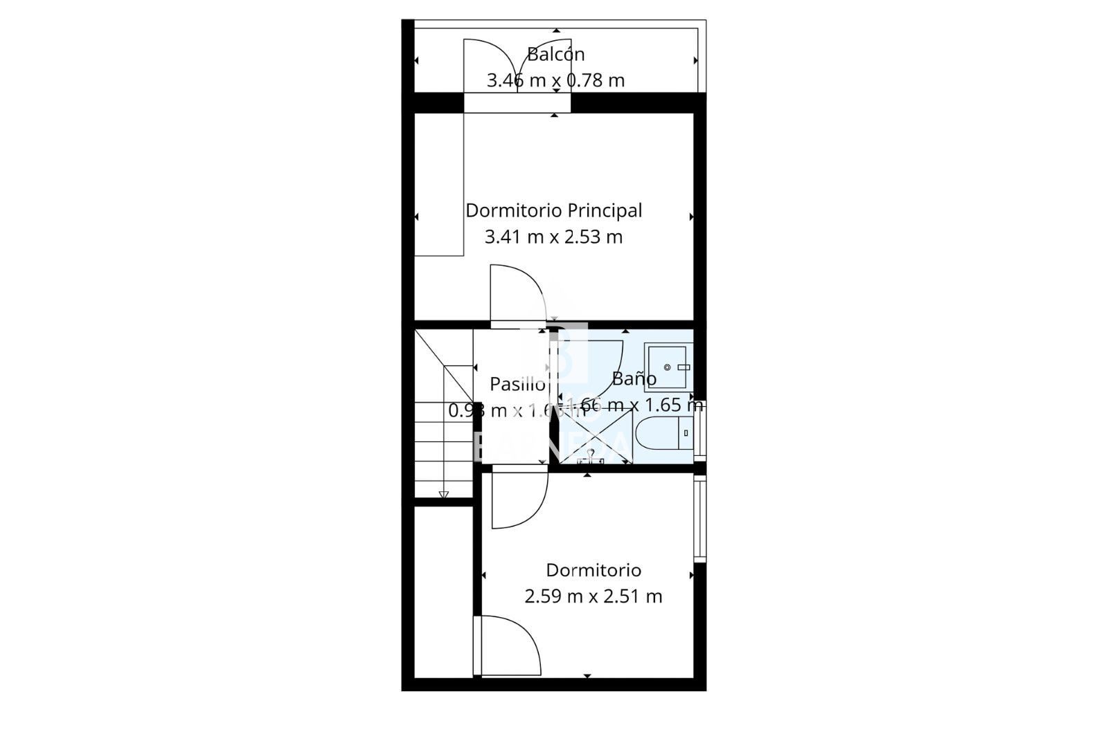 Maison mitoyenne avec licence touristique, vue mer, piscine communautaire et studio indépendant à Canyelles Petites