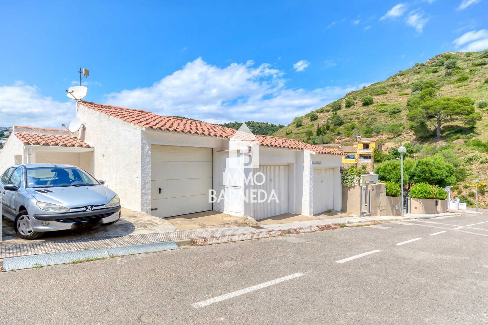 Apartamento con gran terraza y pérgola con vistas al mar en Canyelles