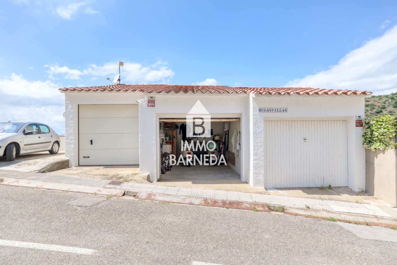 Apartamento con gran terraza y pérgola con vistas al mar en Canyelles